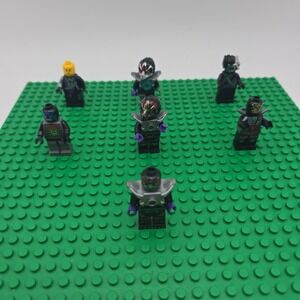 LEGO Ninjago Villain Minifigure Lot Ghost Warriors Nindroid Mixed 7 Figures